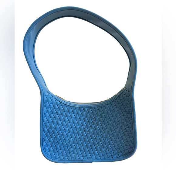 Anthropologie Woven
Neoprene Shoulder Bag BLUE... - Picture 3 of 14